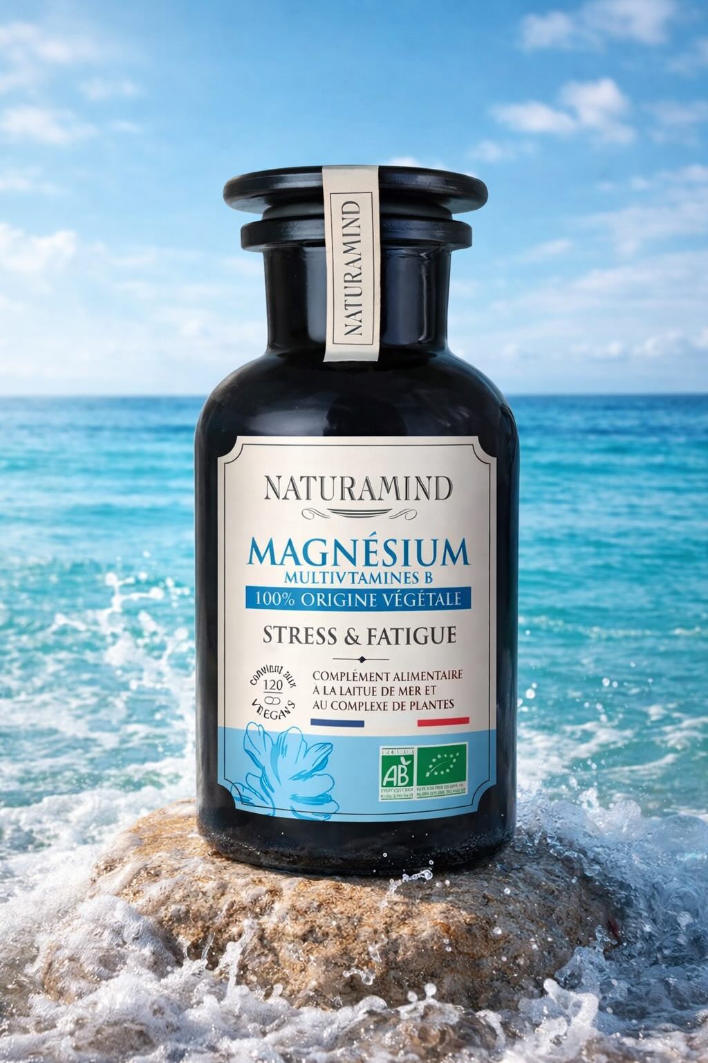 Magnesium- en B-vitaminecomplex uit oceaanbronnen